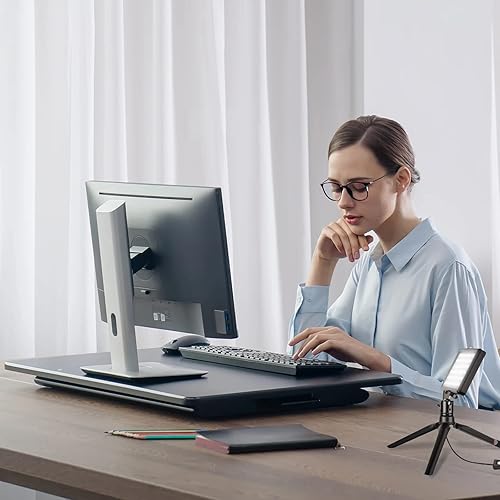 Miniatura 8 de Iluminación de video para fotografía RGB, luces de estudio con trípode ajustable, iluminación de 16 colores para grabación de