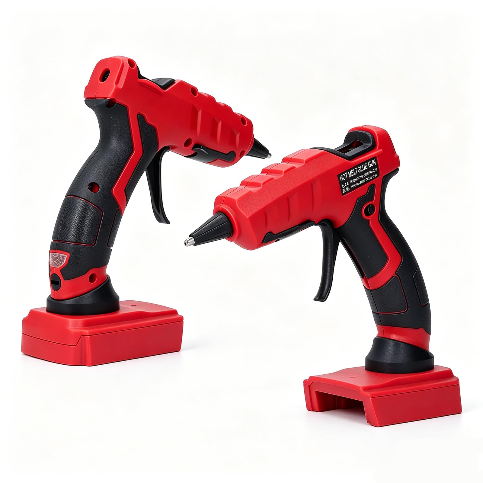 Milwaukee18V Pistolet À Colle Chaude Sans Fil, Pistolet Kit de Fusion de Colle Chaude pour L’Artisanat de Réparation À Domicile Avec Un Bâton de 30 Pièces, Convient À La Batterie de La Série 18V 48-11