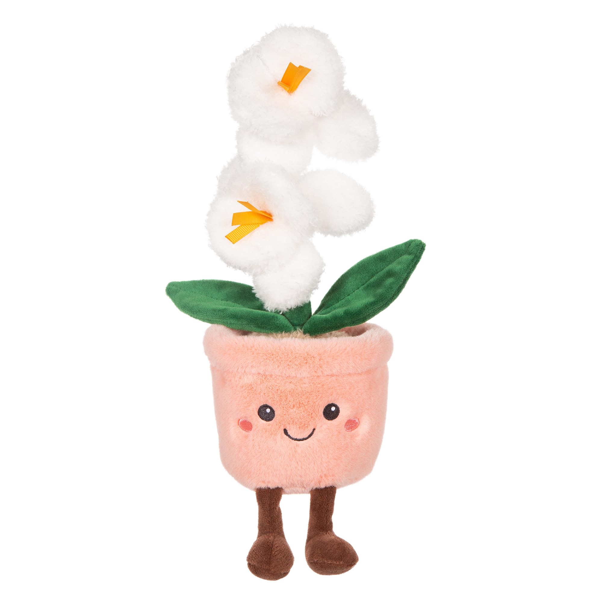 Gipsy Toys - Mimi Flowers - Peluche Flor – Rosa Roja con Maceta Crema - 24 cm - Idea Regalo Niños y Adultos - Peluche Kawaii - Suave y Lavable - Peluche Flor Positiva — view 8