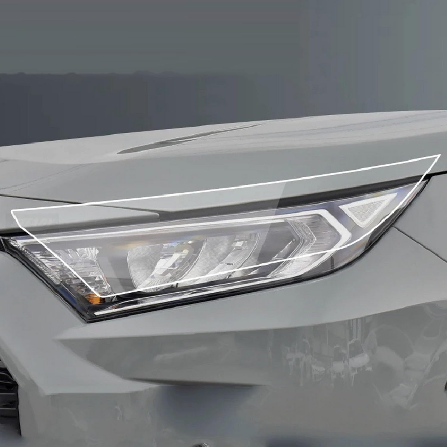 Film de protection pour phare Toyota RAV4 contre impact gravillon et rayure
