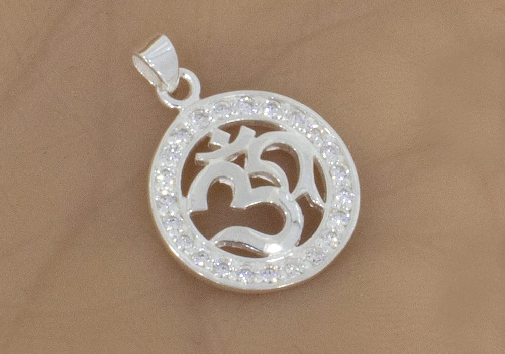 AFP AUM, OM, Ciondolo in Argento 925