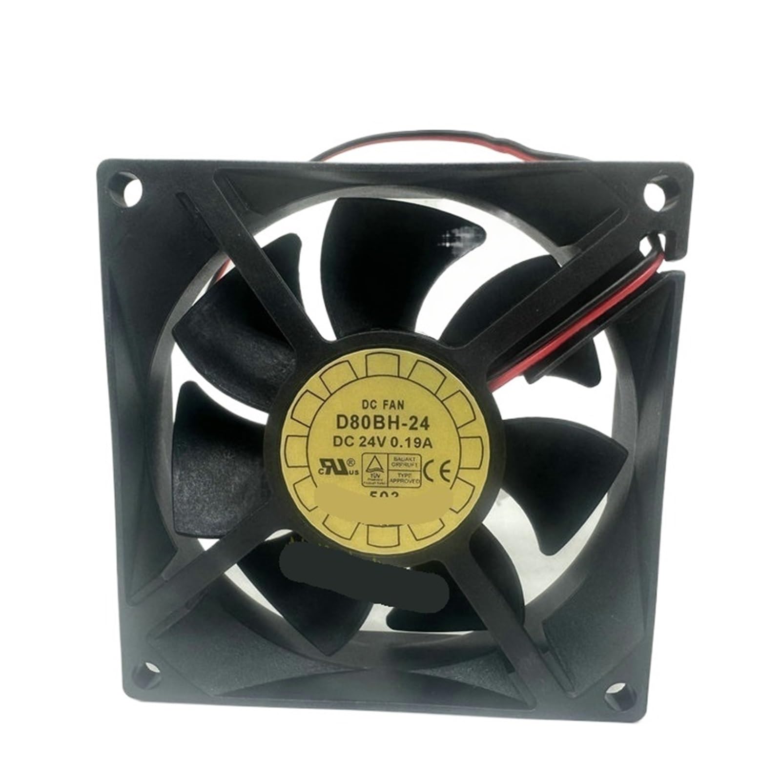 Evita el sobrecalentamiento con el ventilador D80BH-24 de 24V 1