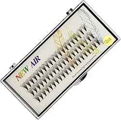 Cílios tufo New Air Extensão de cilios tufinho sem nó 12mm