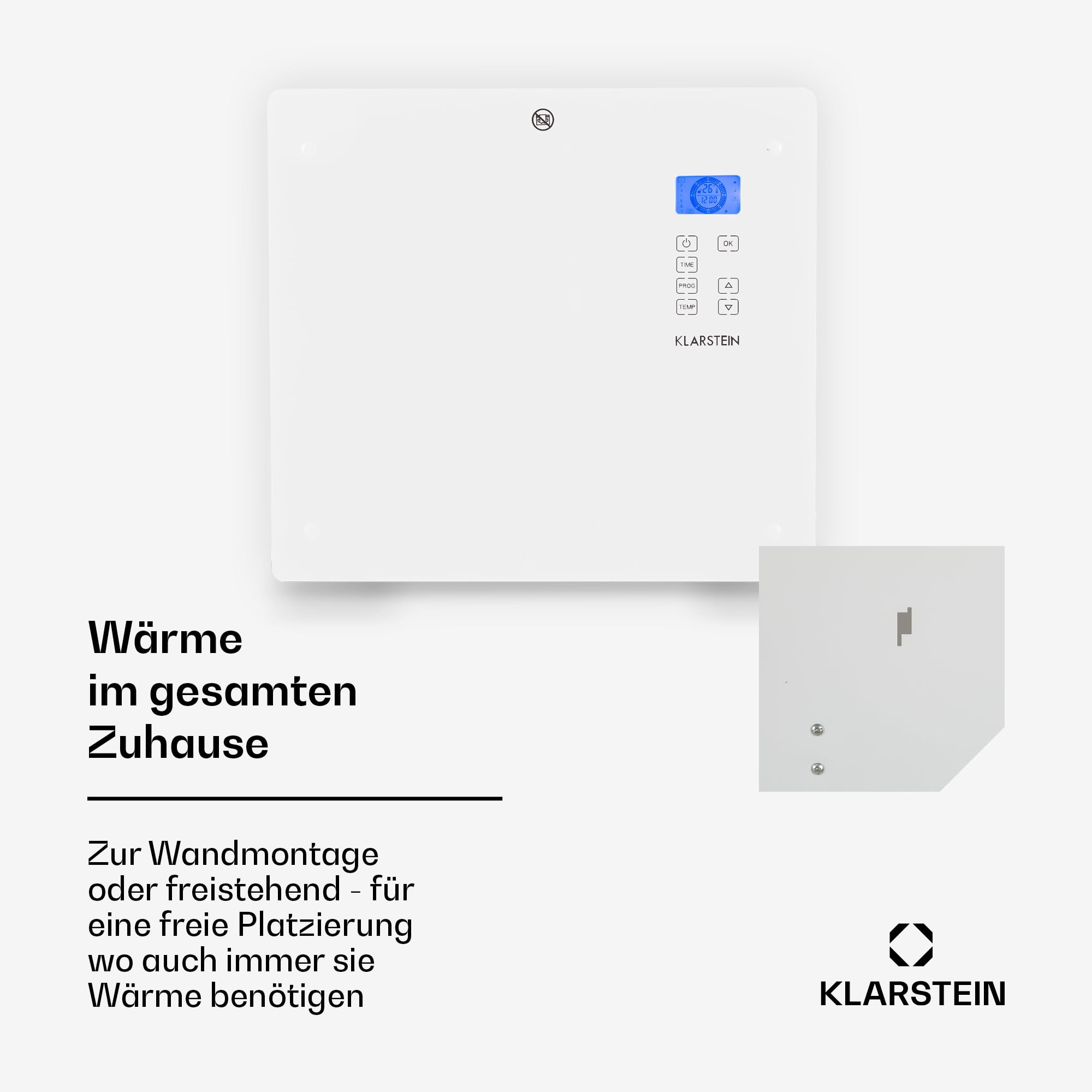 VONROC Elektroheizung, Konvektor-Heizung - Energiesparende