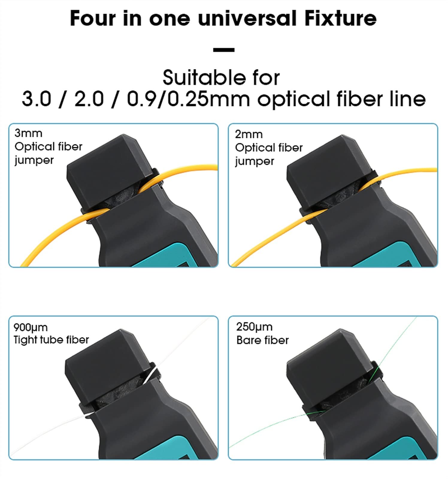 Glasfasertester, AUA-40. Faseroptikkennung Live Fibre Optical Identifier mit eingebautem 10 MW Visual Fault Locator 800-1700nm Sm mm