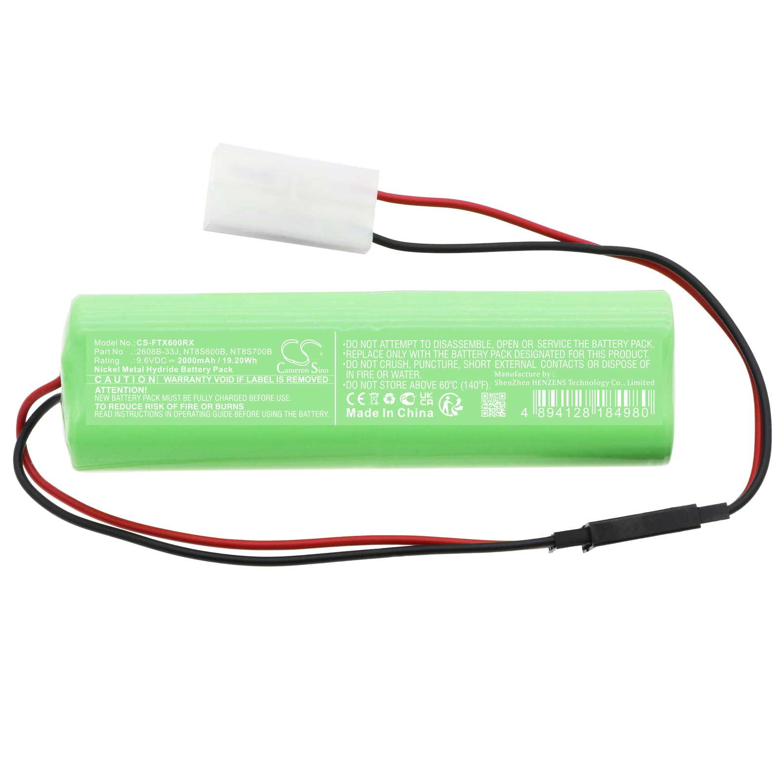 Vhbw Batterie compatible avec Hoover RVC0010, RVC0011, RVC0011-001