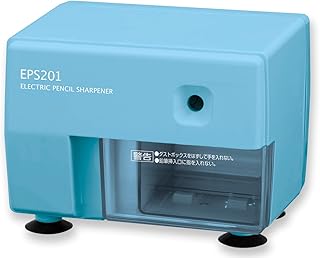 アスカ(Aska) 鉛筆削り 電動シャープナー ブルー EPS201B