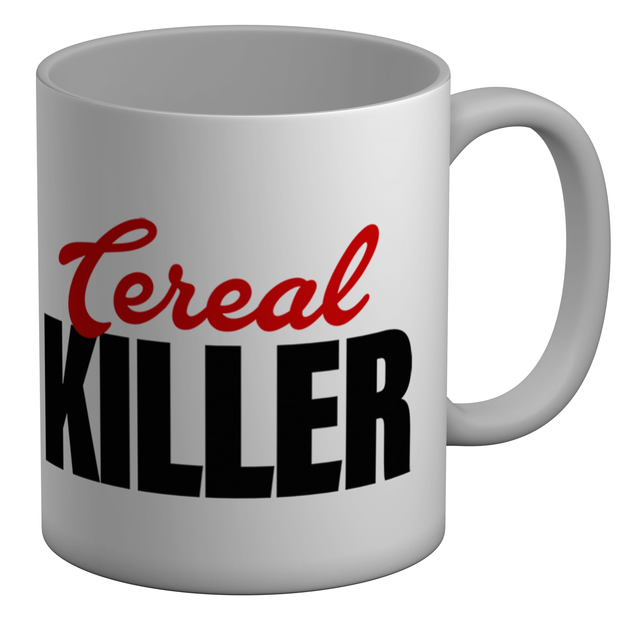 Shopagift Funny Cereal Killer Mug Breakfast Lover White 11oz Large Ceramic Cup
