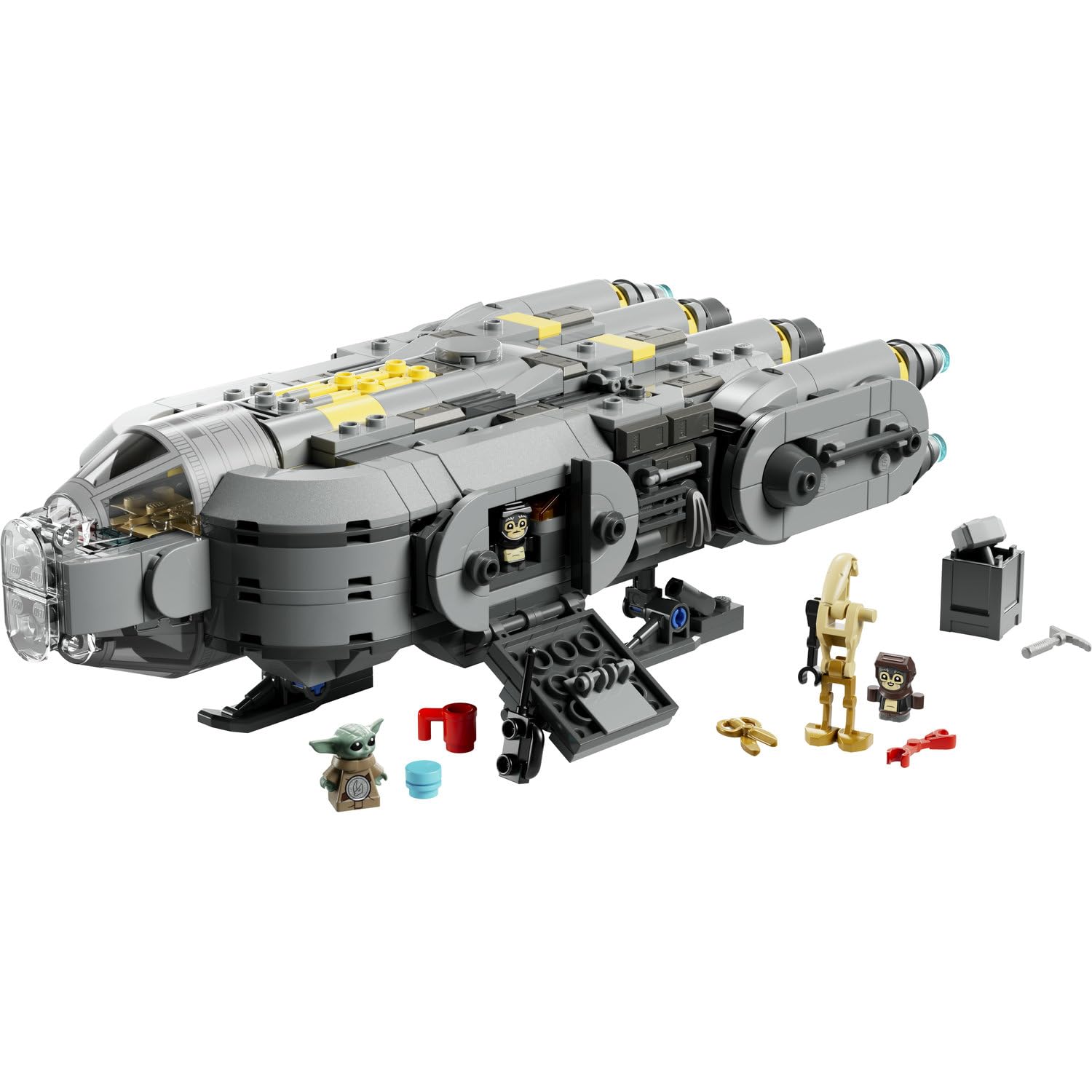 LEGO Star Wars: Mandalorian ve Grogu Anzellan Starship’i 75445