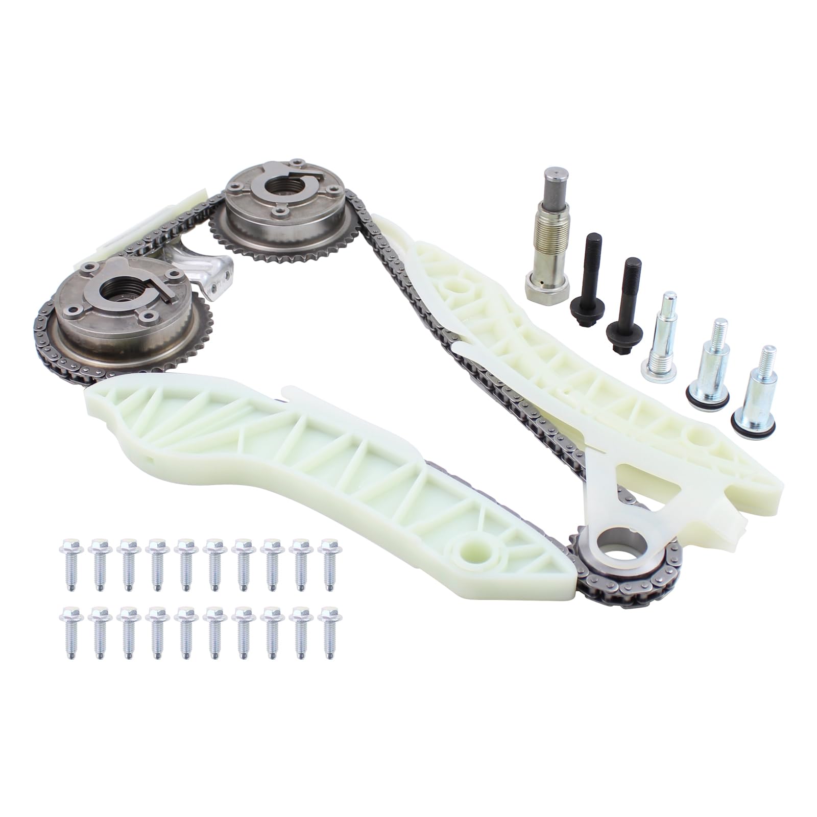 Steuerkettensatz für B-M-W 1er 3er F20 F21 F30 F31 Cit-roen Berlingo C3 C4 C5 DS3 DS4 Mi-ni R55 R56 R60 R61 O-pel Vaux-hall Grandland X Peu-geot 2008 207 208 3008 308 5008 508 Partner 1.4 1.6
