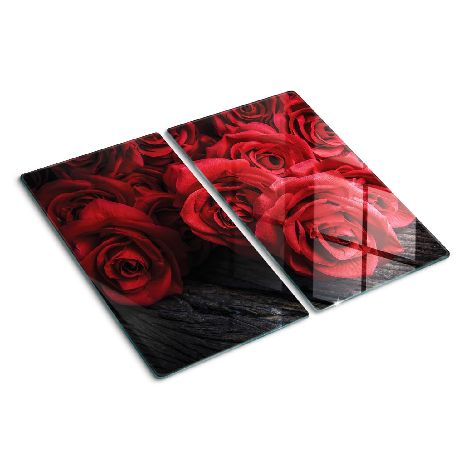 Planche en verre trempé 2x30x52 cm pour protéger et décorer la cuisine