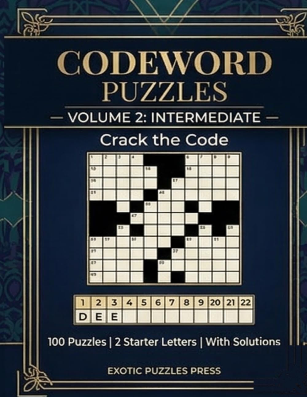 Codeword Puzzles Volume 2: Intermediate: Intermediate Challenge