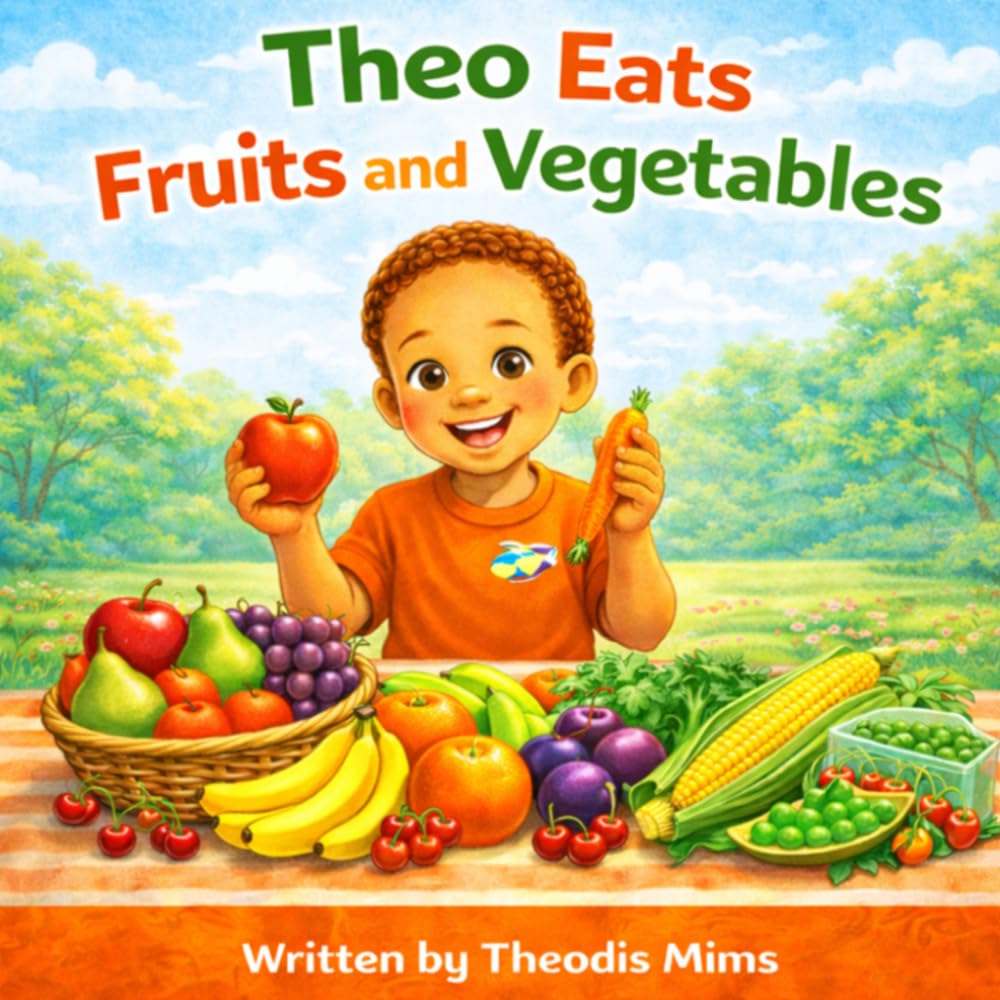 Theo Eats Fruits and Vegetables