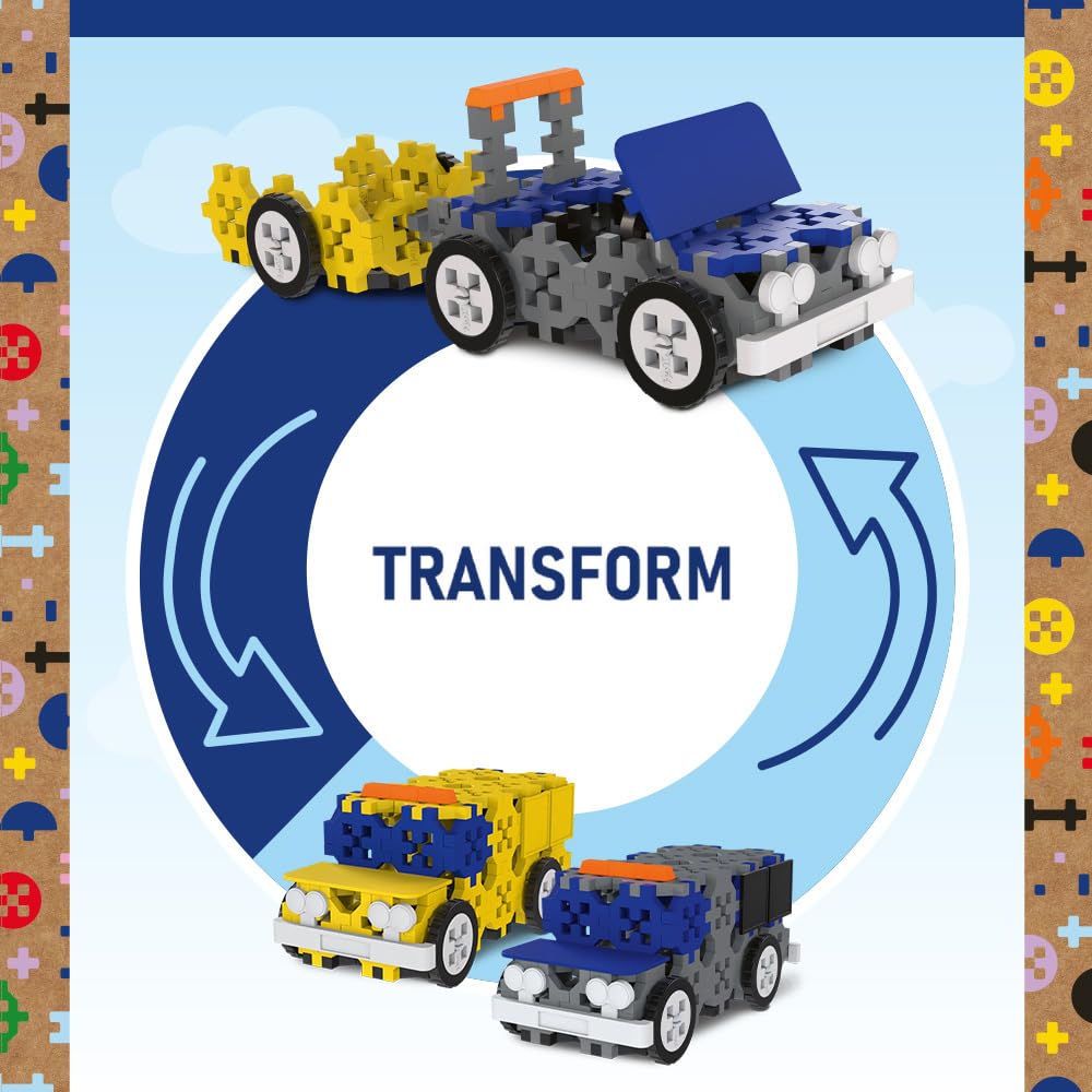 Connect Trefl 3-in-1 Brick Set, Emergency Vehicles, 161 Pieces: 156 Bricks + Character 5 Bricks - Image 2