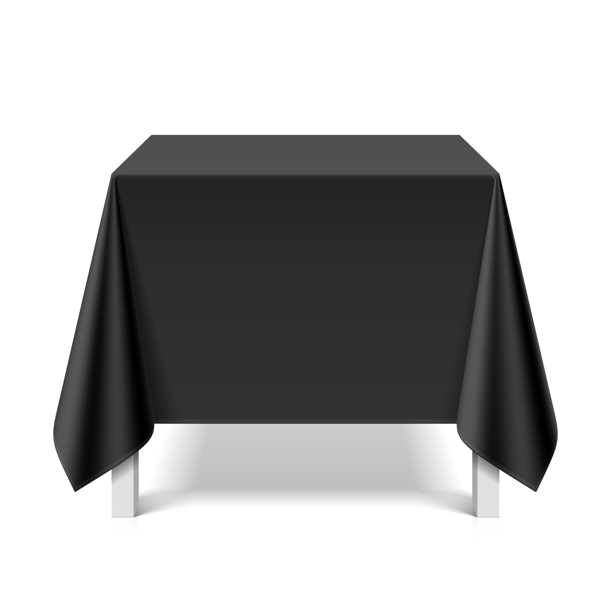 EXODA Abwaschbare Tischdecke Aus Vinyl – Schwarz, Wasserdicht, Zuschneidbar, 0,2 Mm Stark, Für Garten & Feiern