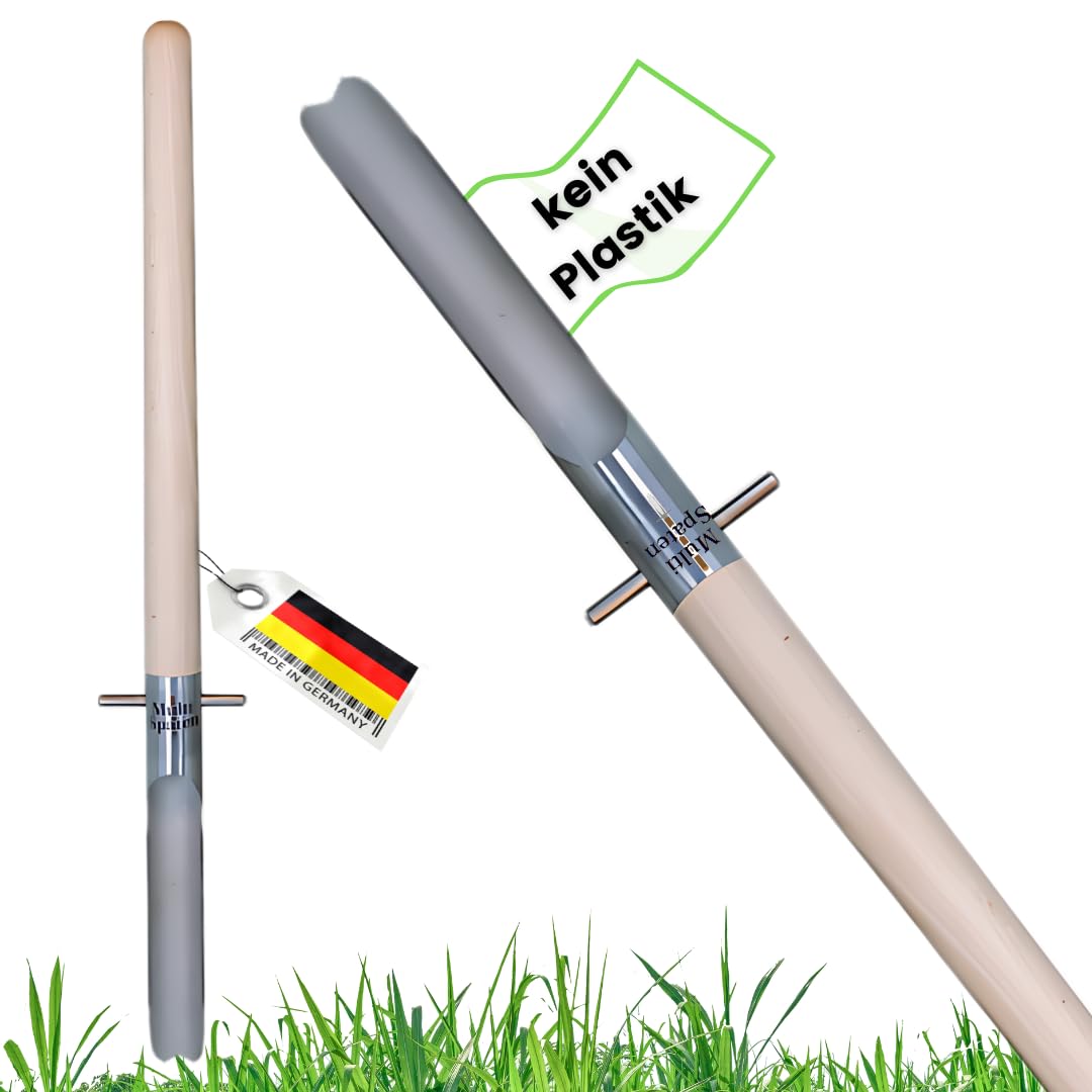 Mini | Unkrautstecher [65cm] aus Edelstahl für Unkraut mit Langen Wurzeln [Made IN Germany] Löwenzahnstecher zum entfernen der kompletten Unkraut Wurzel [SEHR STABIL & LANGLEBIG]