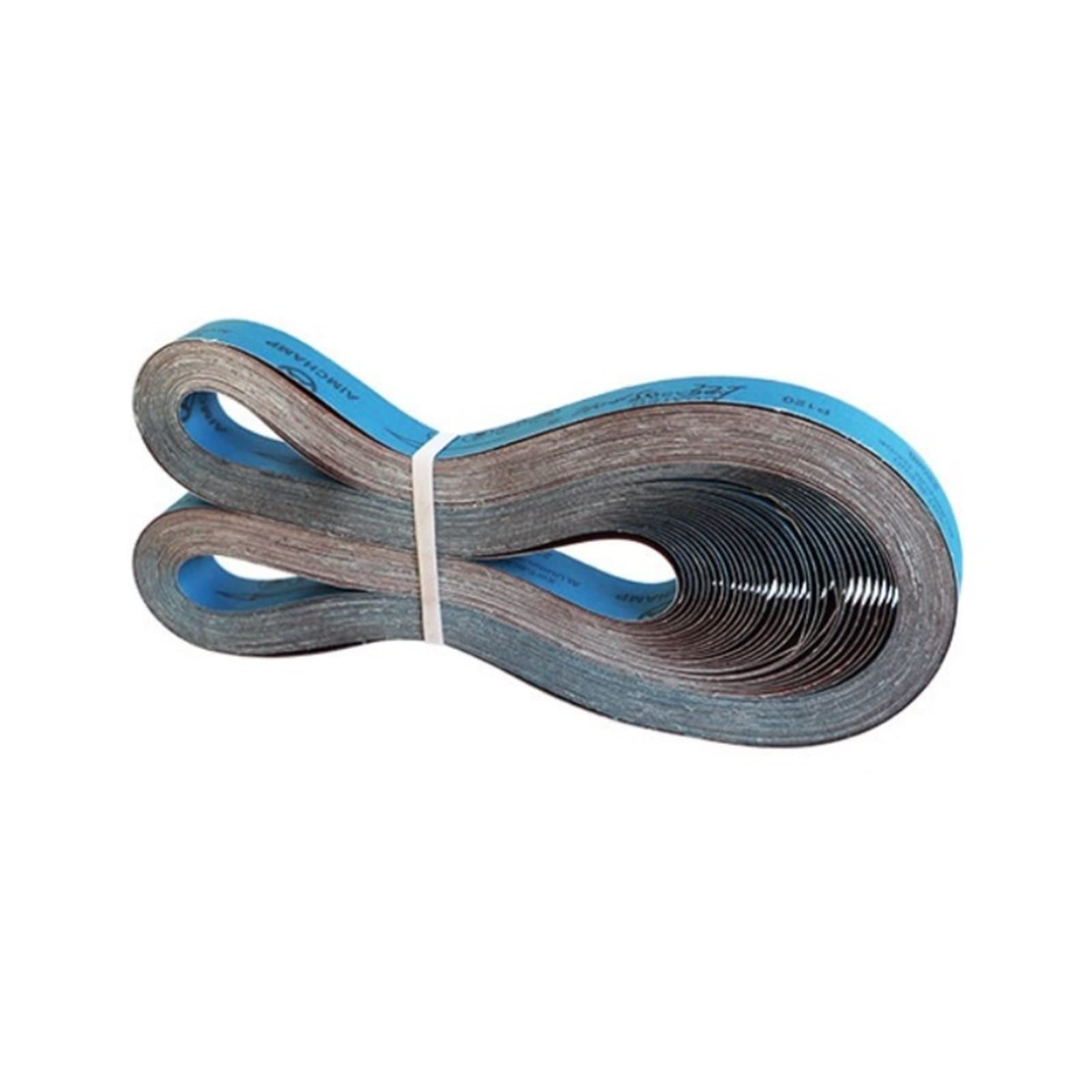 Bandas de Lijado para lijadoras de Banda, Juego de Correas de Lijado de 11 Uds., 915x100mm, for Pantalla de Lijado de Metal, Correas abrasivas de óxido de Aluminio con Grano 40-800#