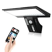 JESLED Luce Solare Esterno, 90 Faretti a LED con Sensore di Movimento