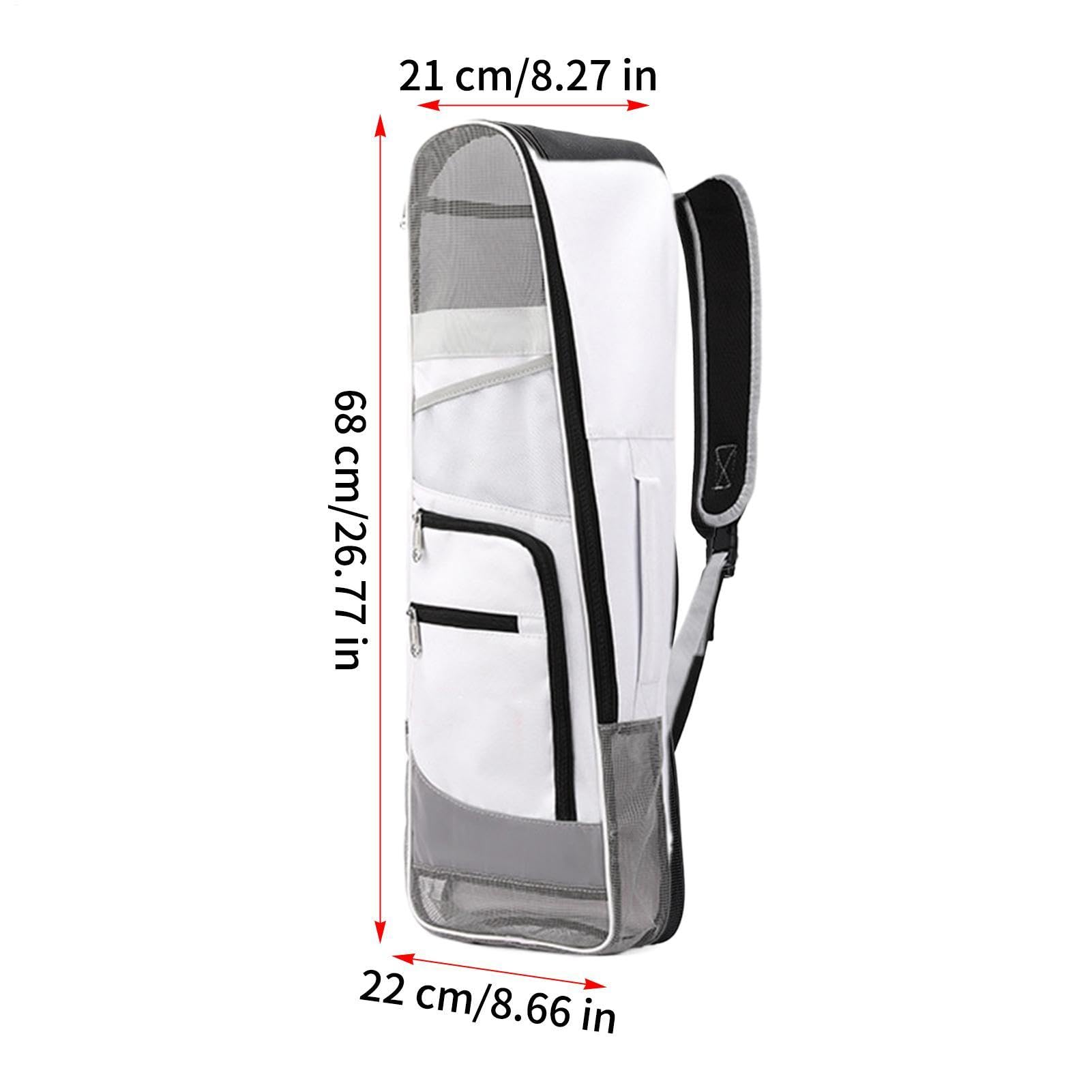 Schwimmtasche für Schwimmer - Atmungsaktive große leichte Tasche | Schnorchel- & Tauchausrüstung | Für erwachsene Taucher, Einsteiger, am, beim Schnorcheln, Tauchen,