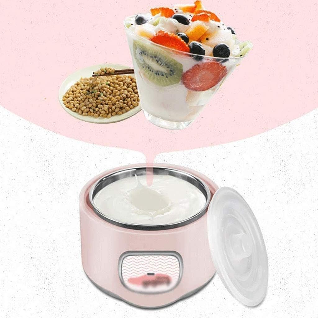 Multi-functional Yogurt Maker -Yogurt Maker, Automatic Digital Yogurt Maker with Lids, Stainless Steel Design for Home Use