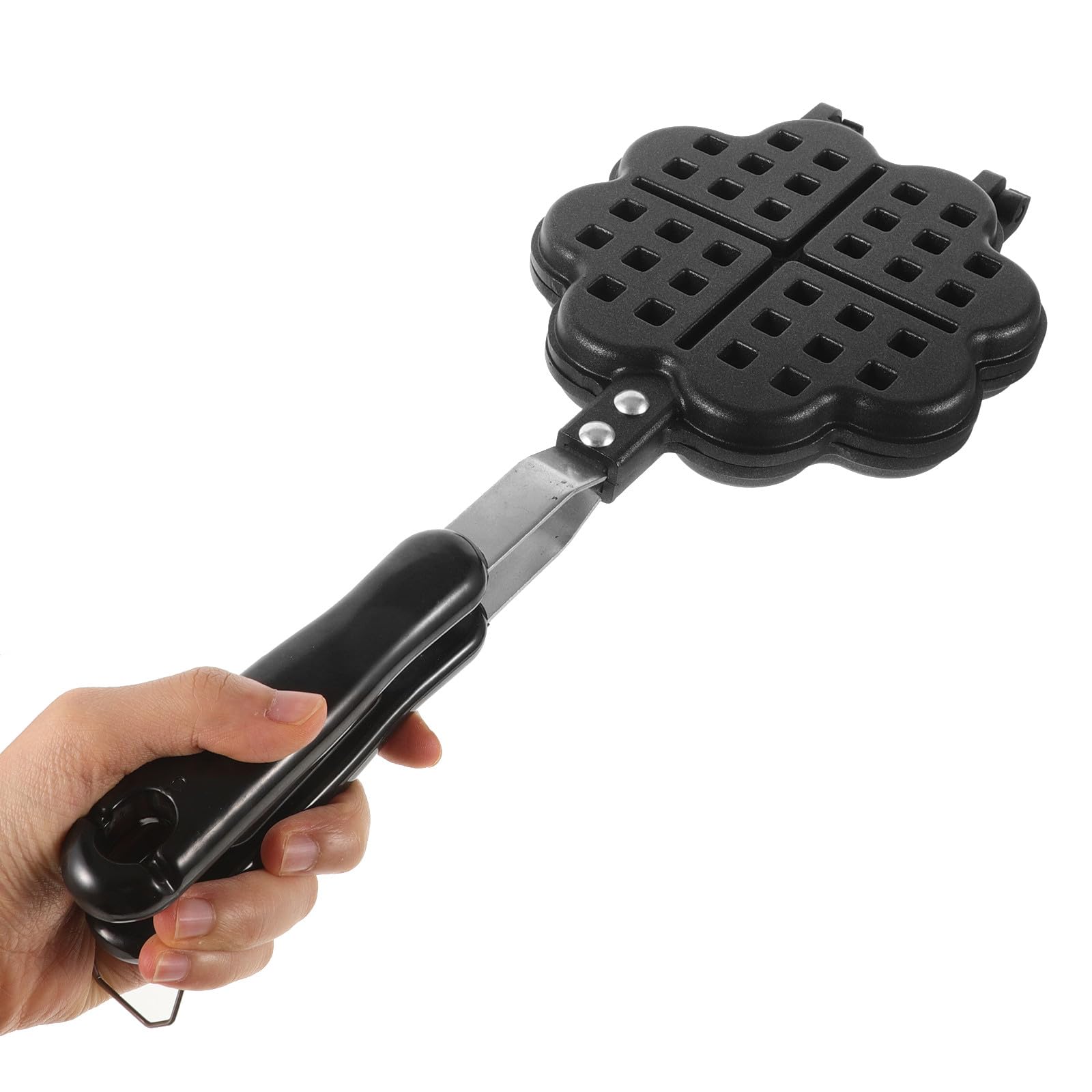 BESPORTBLE Macchina per Waffle Antiaderente Doppia Faccia Stampo per Torta e Waffle Resistente al Calore Utensile da Cucina Lavabile per Preparazioni Casalinghe di Pane e Dolci