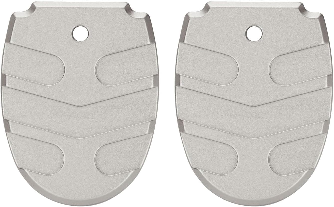 NDZ Performance Magazine Base Plate for Sig P320 & P250 9mm .40 .357, Textured Anodized Aluminum with Aspis Cut Design, Made in USA - Choose Color & Pack Size