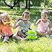 Fubbles Bubbles No-Spill Big Bubble Bucket in Green | Bubbles for Toddlers and Kids of All Ages | Includes Fubbles Bubbles Bucket and 3 Bubble Wands, Made in The USA