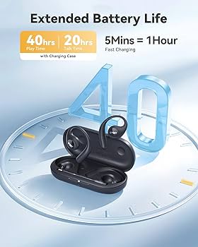 Amazon.com: EMEET AirFlow Open Ear Headphones with Mic