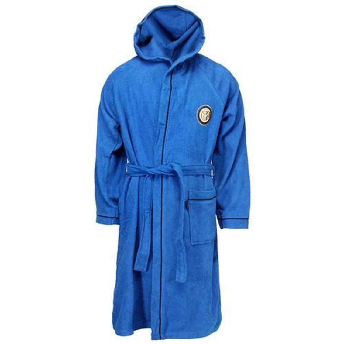 Novia Accappatoio con Cappuccio Adulto Inter Calcio *02954 Bagno Piscina Mare-S