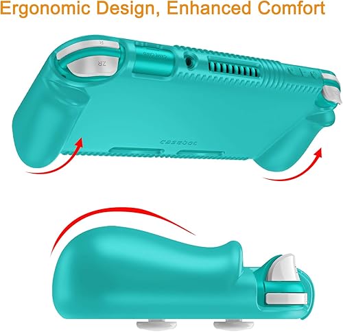 Miniatura 3 de Fintie Funda para Nintendo Switch Lite 2019 - Silicona suave a prueba de golpes Antideslizante Funda protectora con diseño de agarre ergonómico para