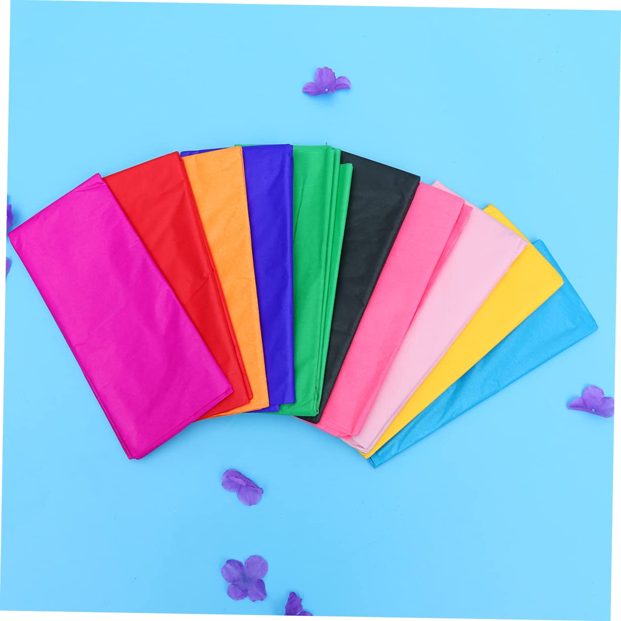 100 Stück Buntes Origami Papier Dünnes Bastelpapier für Handarbeiten Dekoration und Kreative Projekte Farben Zufällig Papier für und Kunsthandwerk Zufällige Farbe Zufällige Farbe