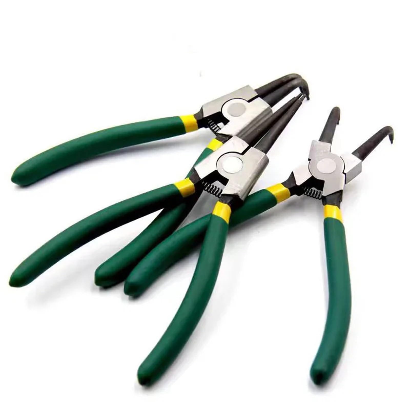 Set Di Pinze Set di pinze for anelli elastici Kit installazione e disinstallazione for interni/esterni Estrattore for Pinza for manuali(Circlip pliers 4pcs,9inch)