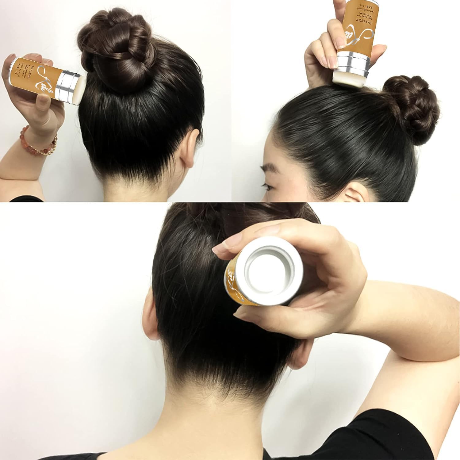 Keli Hair Wax Stick for Women, Hair Wigs Edge Control, Non-Greasy Hair Styling Wax Stick for Fly Away (Unscented) 2