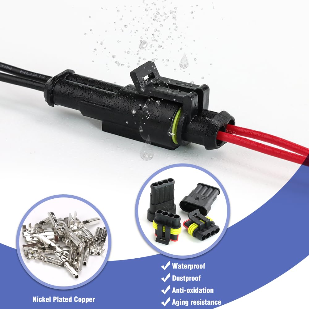 Alicates de crimpado, 711 conectores de cable automotriz con crimpadora