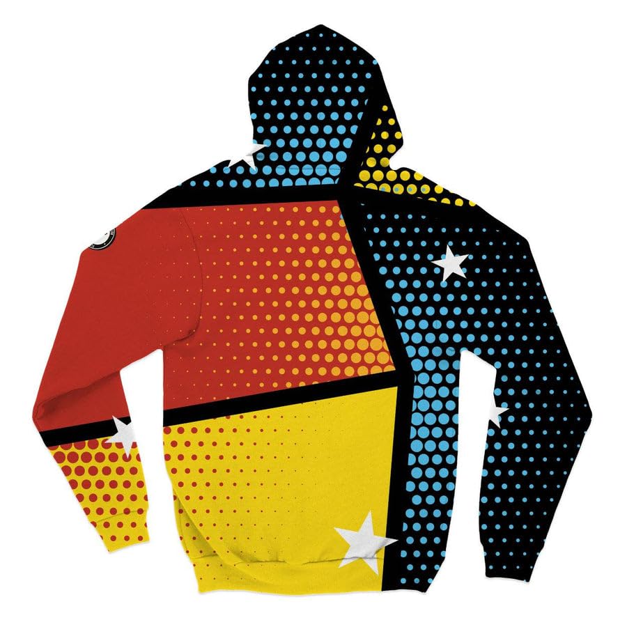 Flow Society Boys Comic Baseball Hoodie - Sweatshirt2