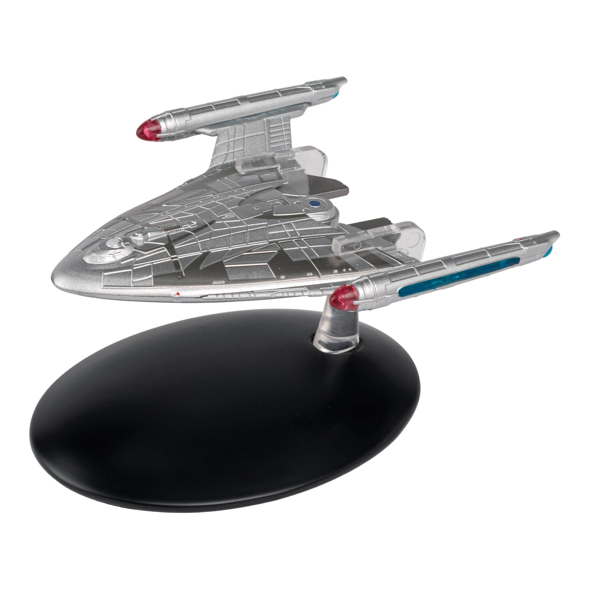 Star Trek Starships Warp Delta Die-Cast Vehicle con rivista collezionista #82
