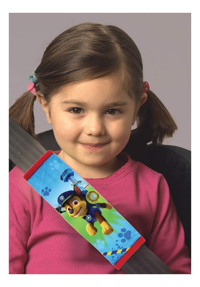 Jemini | Protector de cinturón de patrulla para niños de 3 años+ | Chase Paw Patrol | Peluche de 19 cm | Ajuste universal | Accesorio para coche infantil | Licencia oficial Nickelodeon | Idea de