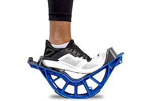 Plus Customizable/Adjustable Calf Stretcher and Foot Rocker for Plantar Fasciitis, Achilles Tendonitis...