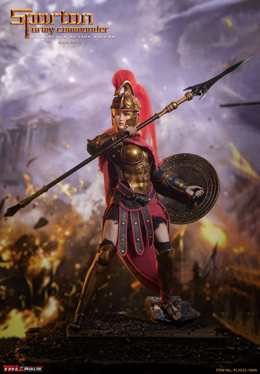 TBリーグ 1/6スパルタン アーミー コマンダー PL2022-189A Amazon | TBLeague 1/6 Spartan Army Commander Golden.Ver 未開封