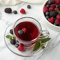 Vista 473 de Positively Tea LLC. Té orgánico de arándano, té verde, rooibos, de hojas sueltas (1 LB)