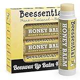 Beessential Honey Lip Balm (4 Pack)
