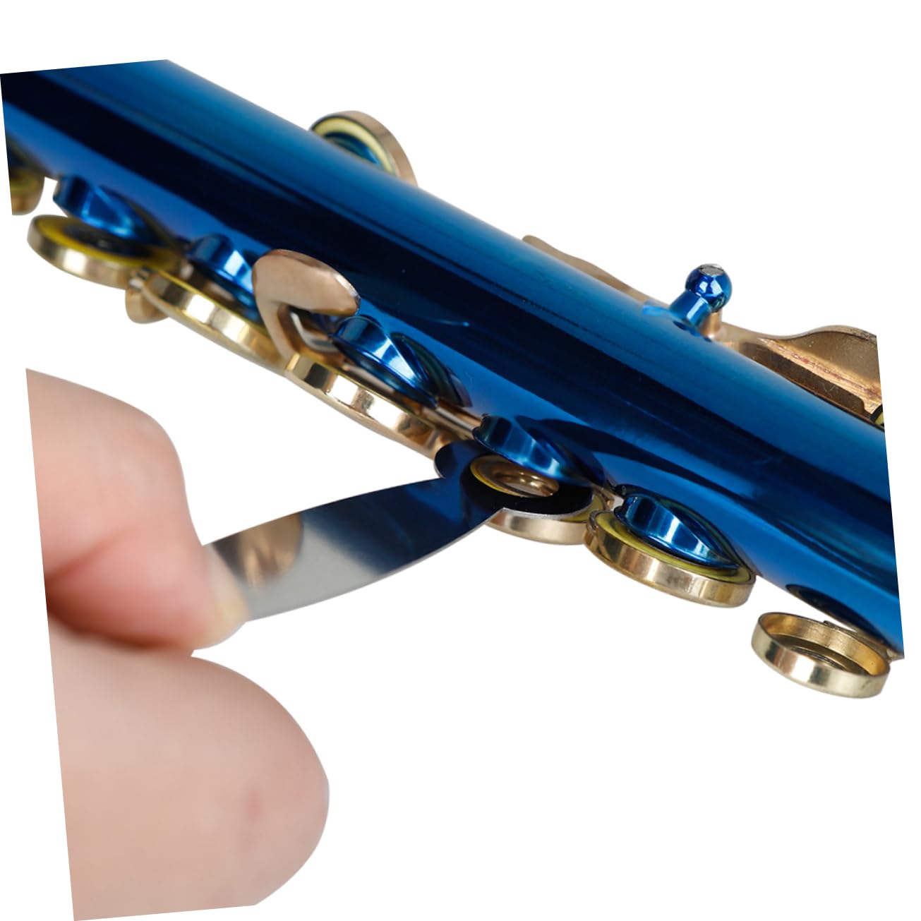 Toyvian 3pcs Flute Repair Padding Tools Woodwind Repair Parts Stainless Steel Flute Accessory