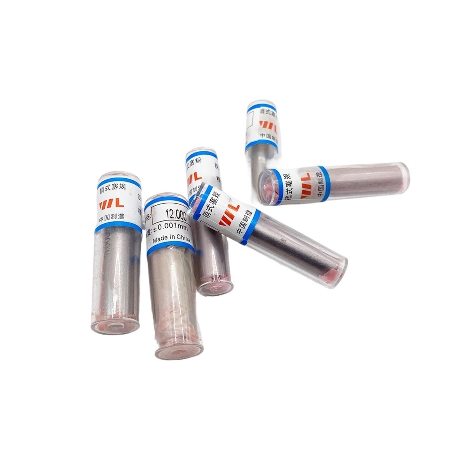 calibre de pasador Medidor de enchufe clavija, enchufe/agujero/calibre personalizado rango 0,38-0,49mm, paso,01mm, herramientas for carpintería, inspección, mecánica y medición(0.38,1 PCS)