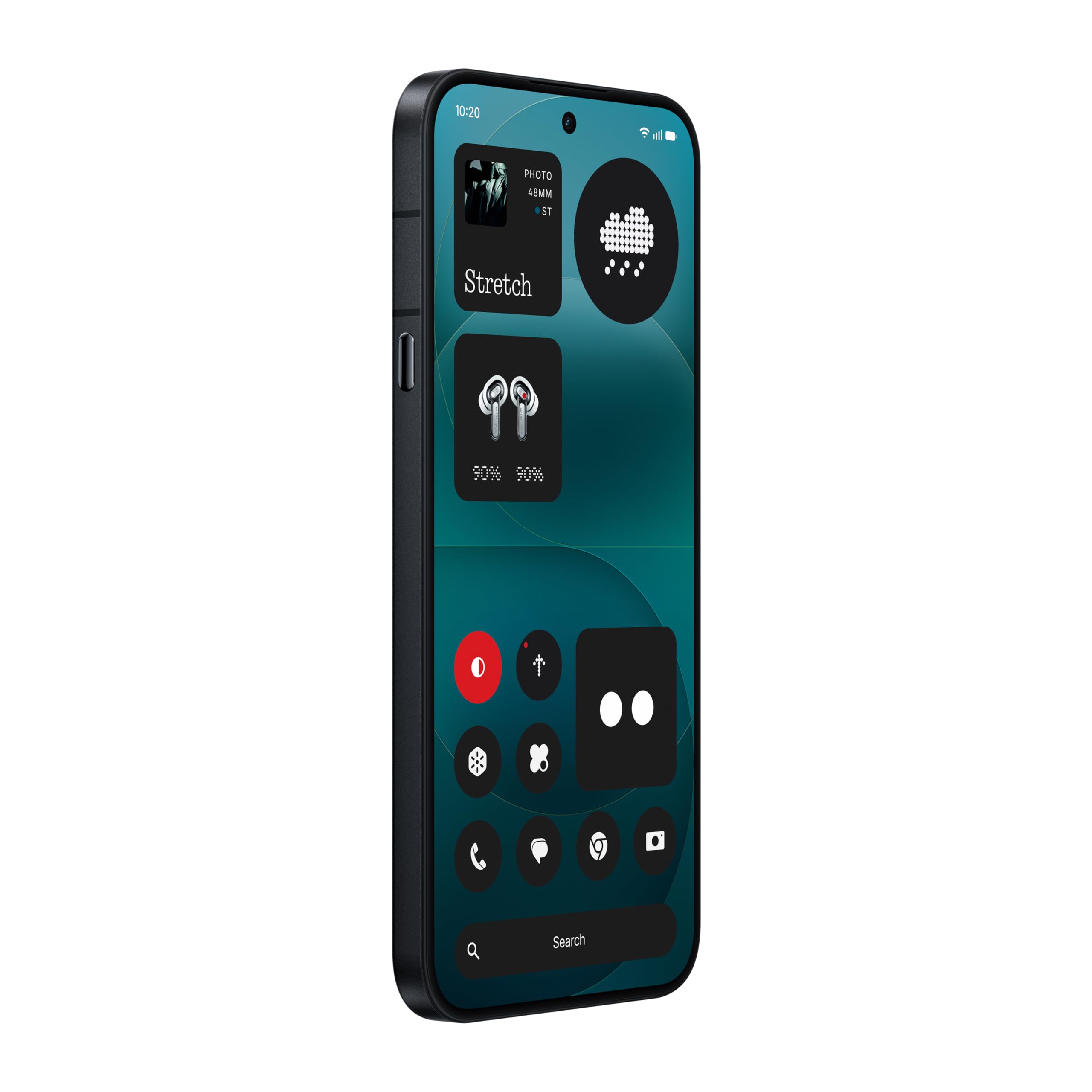 Nothing Phone (4a) Pro - Triple Cámara 50MP, Ultra Zoom 140x, Smartphone Unibody Metal, Batería Larga Duración, Carga Rápida 50W, AMOLED 144Hz, Glyph Bar, 12GB+256GB - Negro — view 4