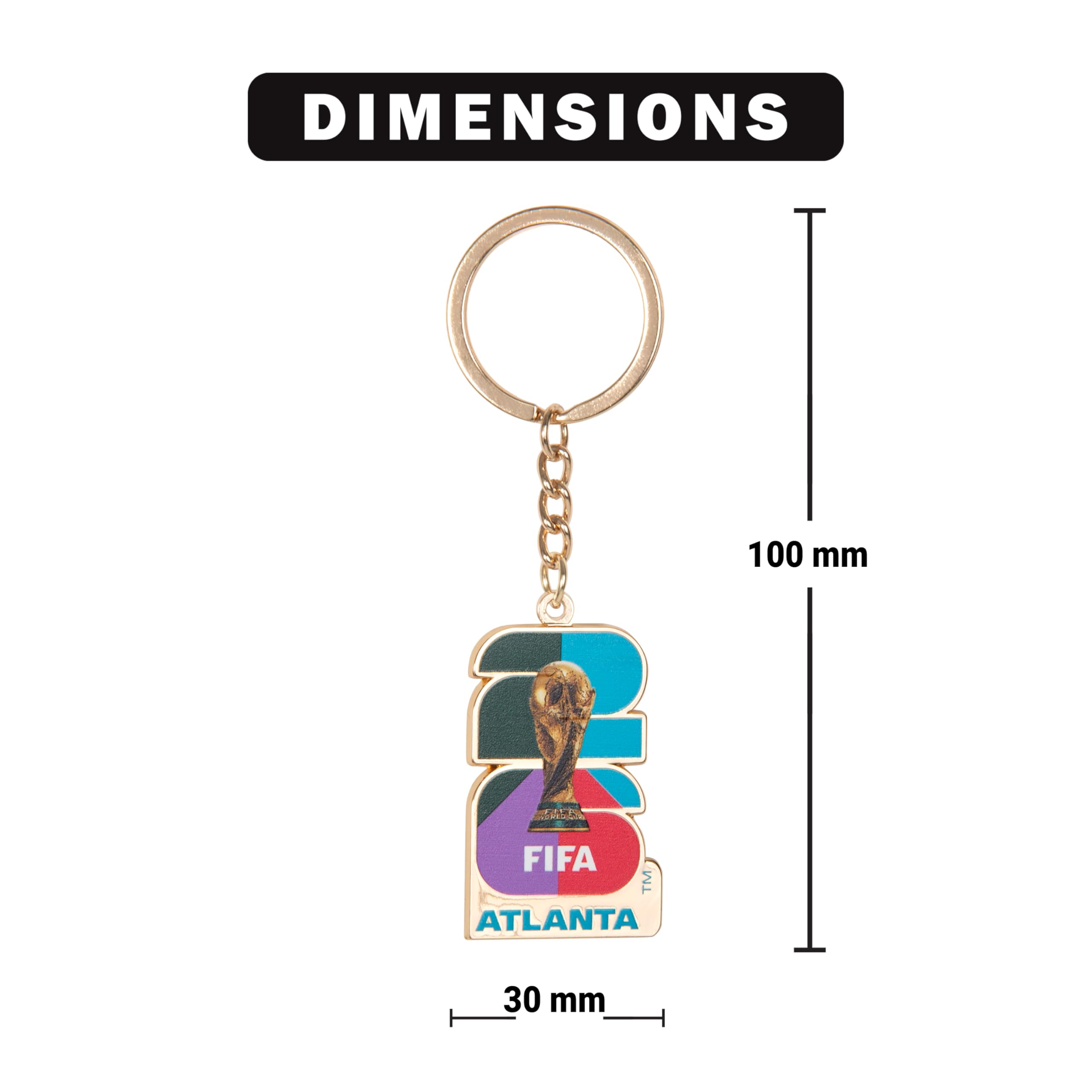 Amazon.com : HONAV 2026 FIFA World Cup Atlanta Host City Keychain