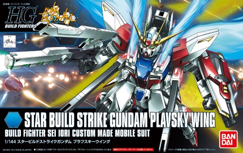 Bandai Hobby HGBF Star Build Strike Gundam Plavsky Wing miniatura 6