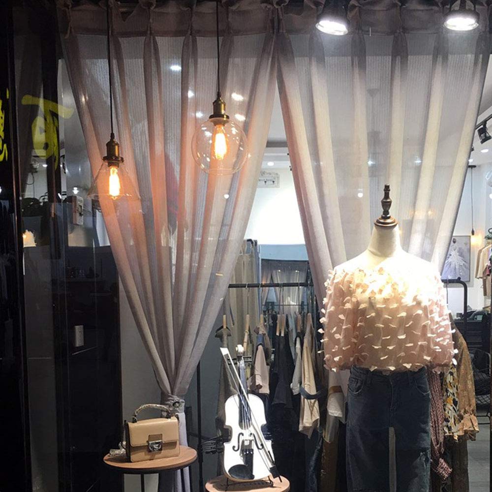 Mengjay Cristal Colgante Luz Vintage Metal Industrial Acabado Bola De Cristal Transparente Redondo Sombra Lámpara Colgante Lámpara Retro Luz De Techo Luz Vintage Iluminación de Suspensión Ø20cm