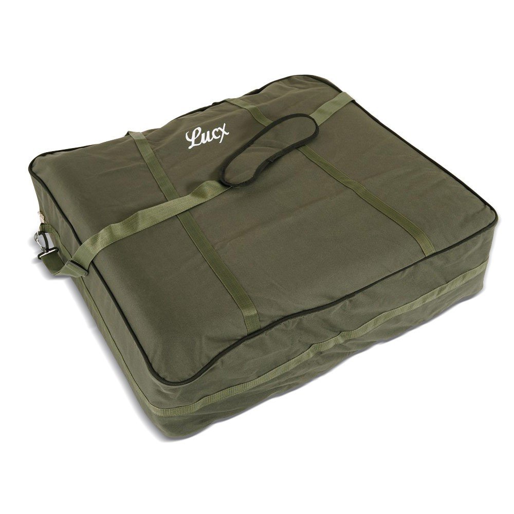 Lucx Tragetasche XL für Angelstühle & Kurze Angelliegen - gepolsterte Chair Bag mit Schultergurt & Tragegriffen, wasserabweisend, 75 x 80 x 25 cm - Transporttasche für Camping & Outdoor
