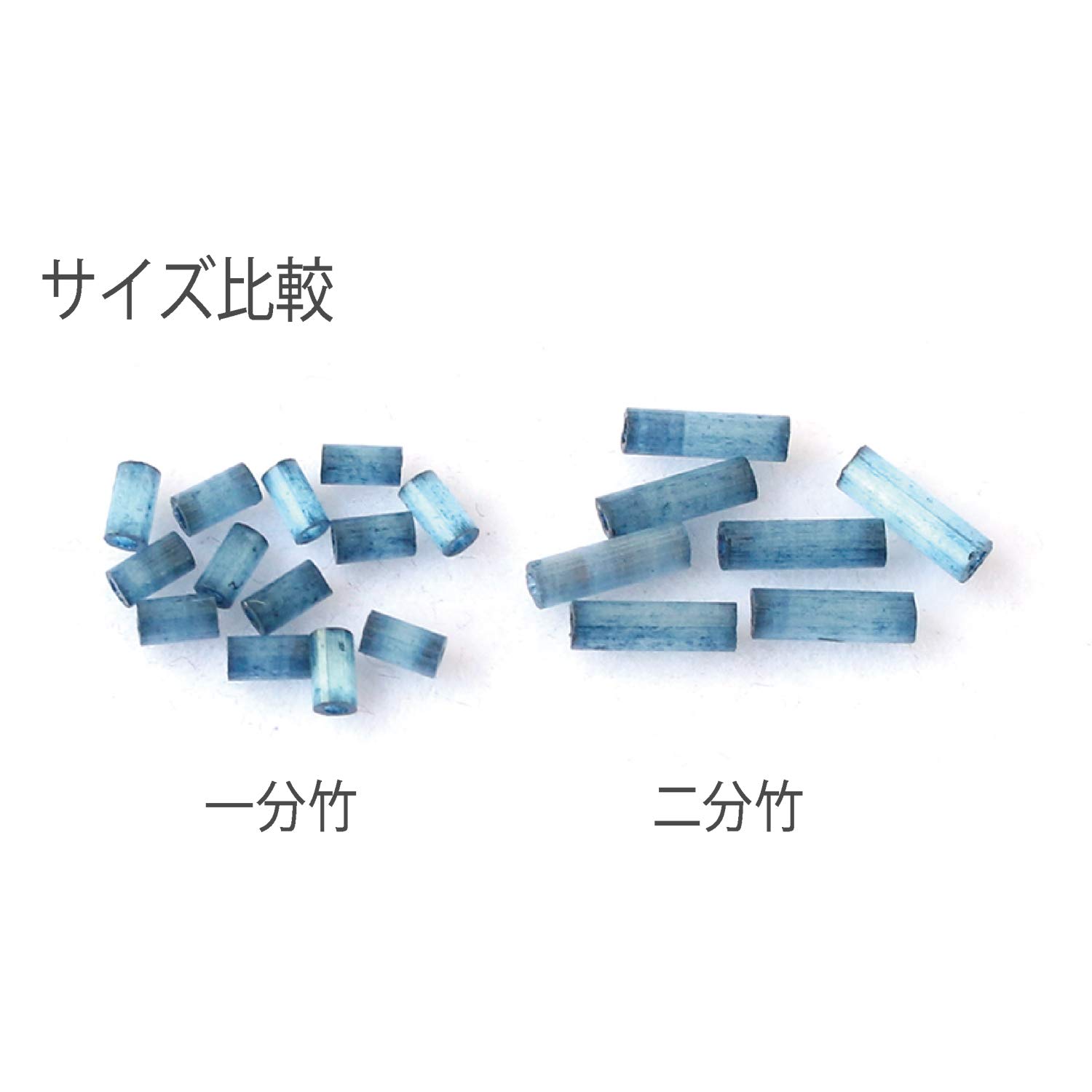 Amazon | TOHO すくも藍竹ビーズ 一分竹 シルク 1回着せ 約3mm 約3g入 