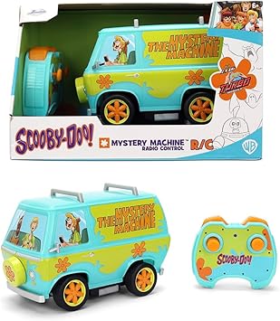 Jada Toys Scooby-Doo! 124 Scale Mystery Machine R/C Radio Control Vehicle Iconic Collectible